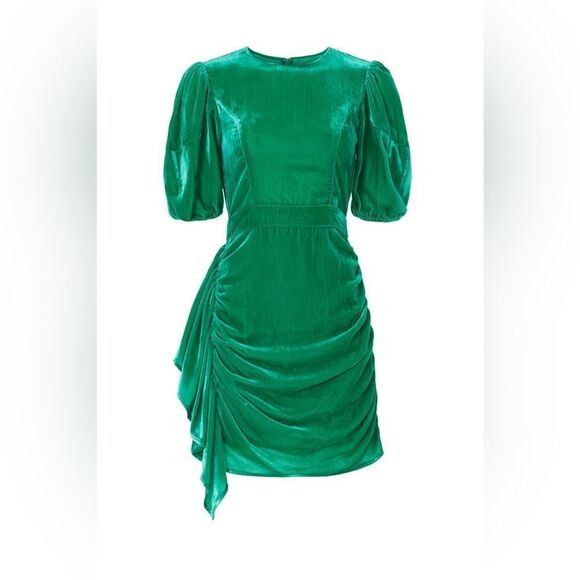 Rhode Green Pia Mini Dress - Picture 5 of 7